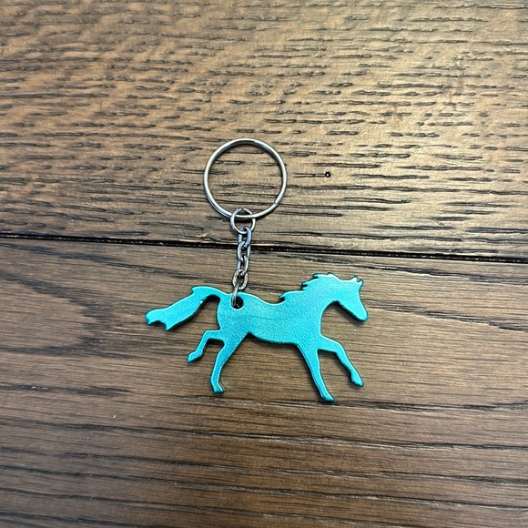 NWT Galloping Horse Key Chain. 'Lila'' Running Horse Keychain. - Picture 1 of 3